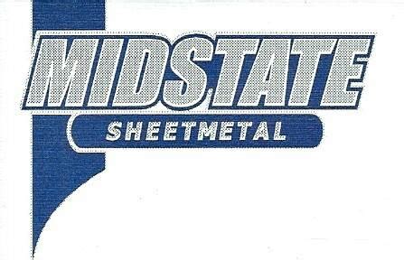 midstate sheet metal bakersfield|Midstate Sheetmetal, Inc. .